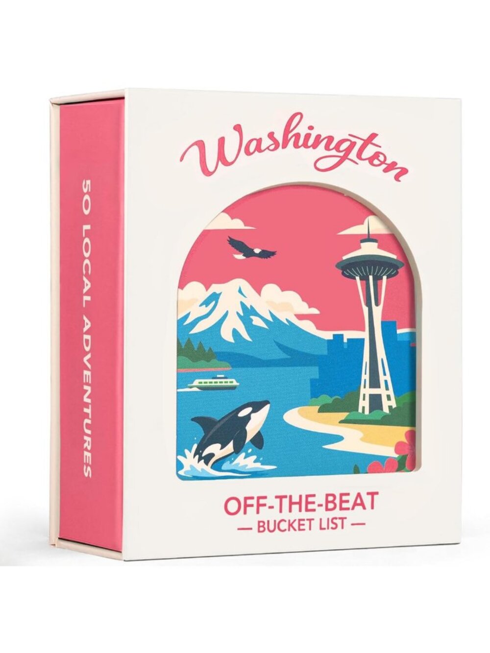 50 Scratch-Off Adventure Bucket List Cards for Washington State Fun